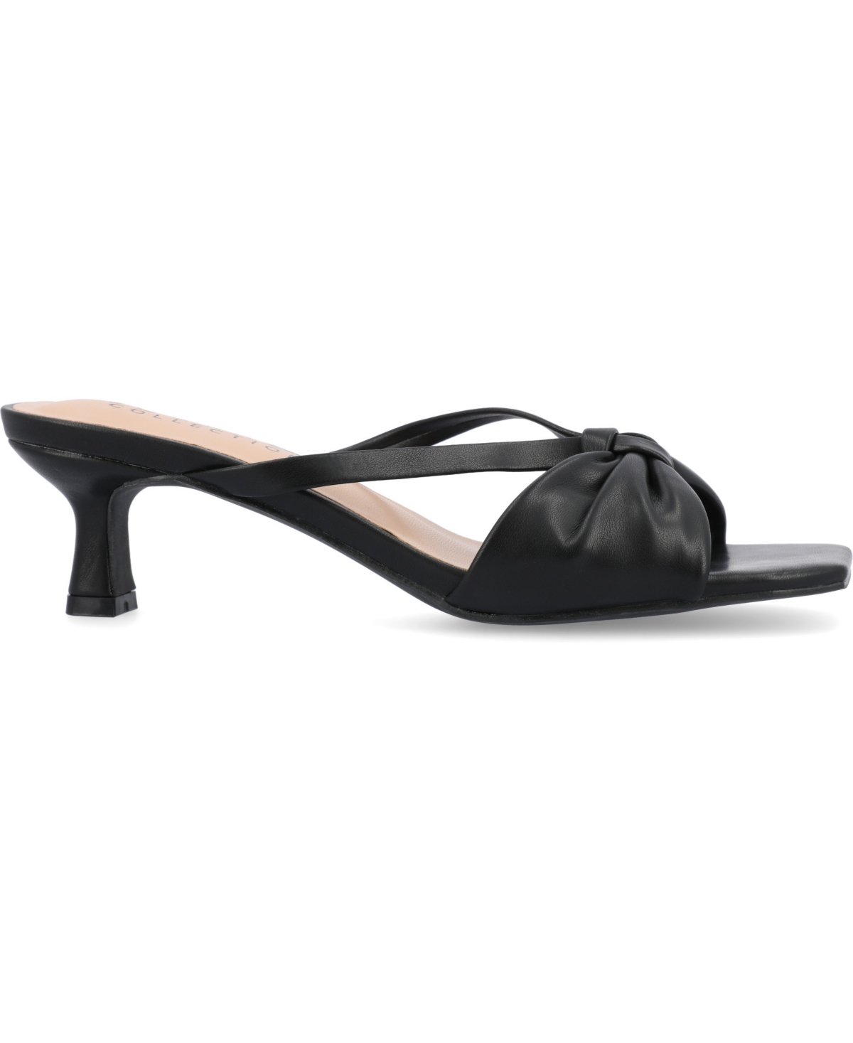 JOURNEE COLLECTION WOMEN'S STARLING KITTEN HEEL DRESS SANDALS 
