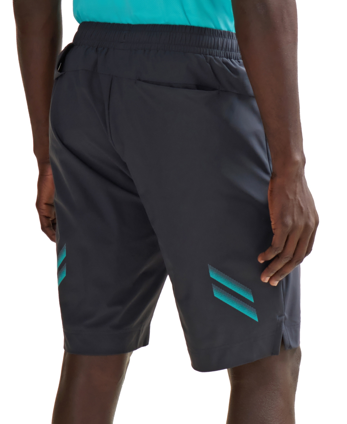 Boss by Hugo Boss Men's Decorative Reflective Artwork Regular-Fit Shorts