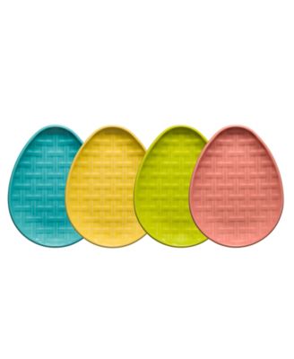 Embossed Egg Plate