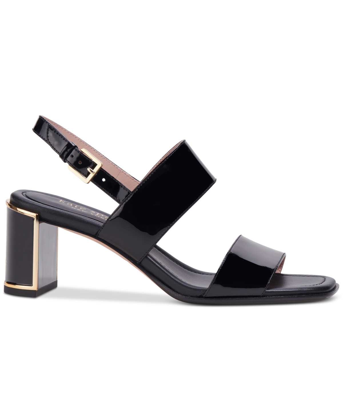 Shop Kate Spade Women's Merritt Slingback Dress Sandals In Black