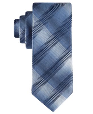 Calvin Klein Men s Claire Plaid Tie Macy s