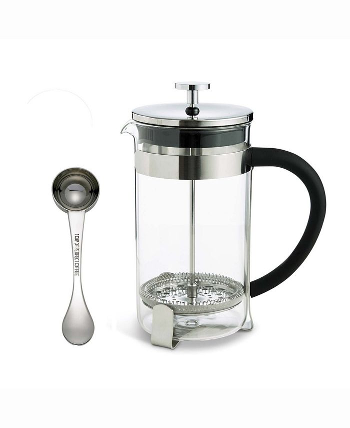 Fino 2Piece Coffee Maker and Coffee Scoop, Brews Up to 8 Servings, 34