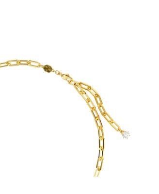 White, Gold-Tone or Rhodium Plated Dextera Necklace