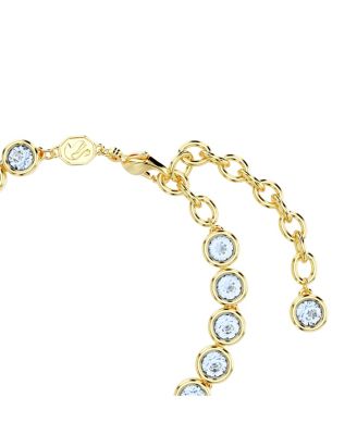 Round Cut, Blue, Gold-Tone Imber Bracelet