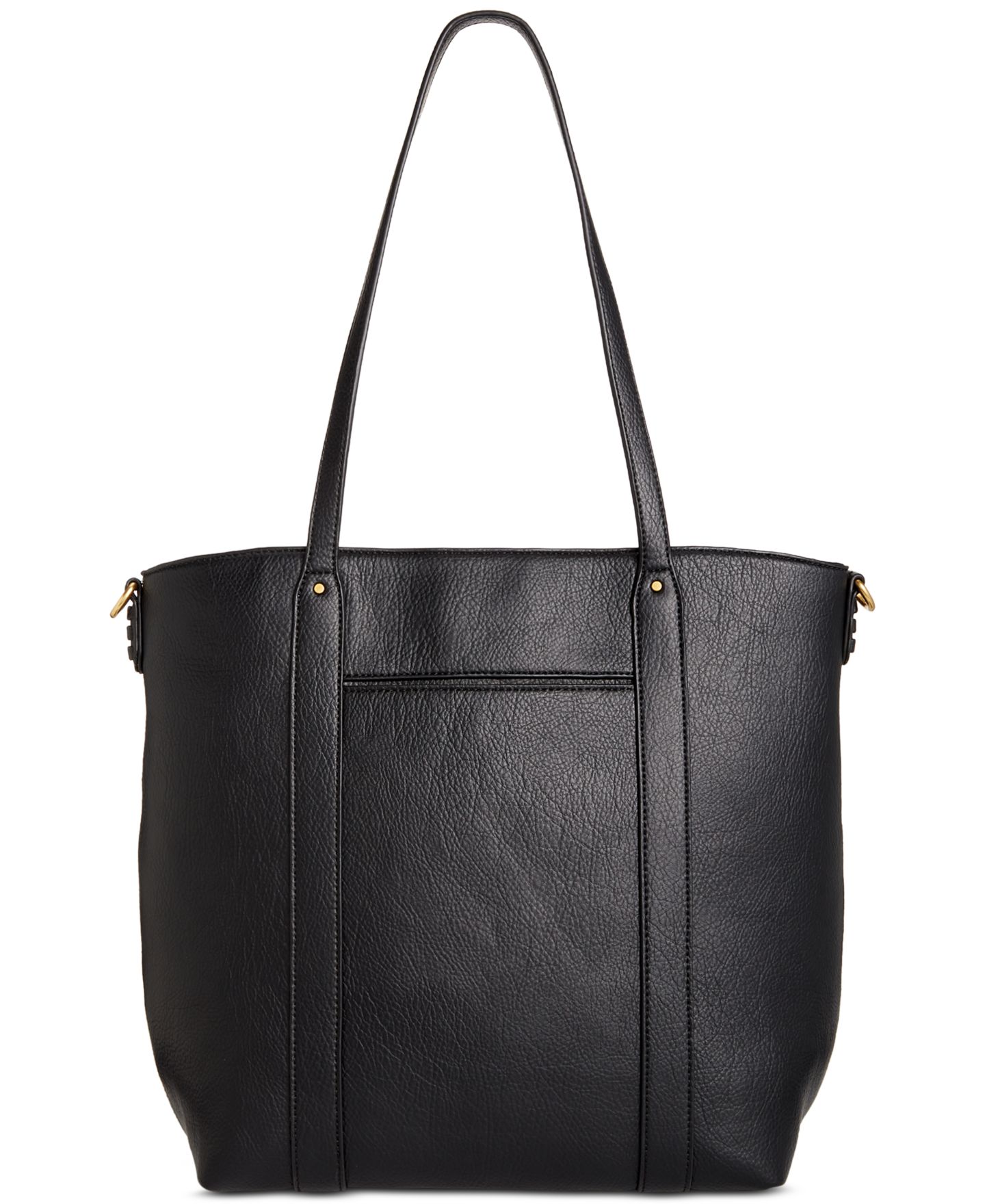 Женская сумка Style & Co Whip-Stitch Medium, Exclusively Macy's, цвет: Чёрный — фото 3