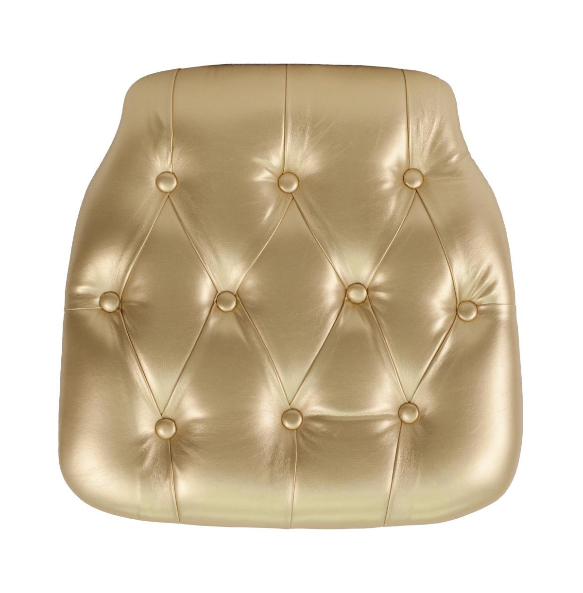 Hard Tufted Vinyl Chiavari Chair Cushion