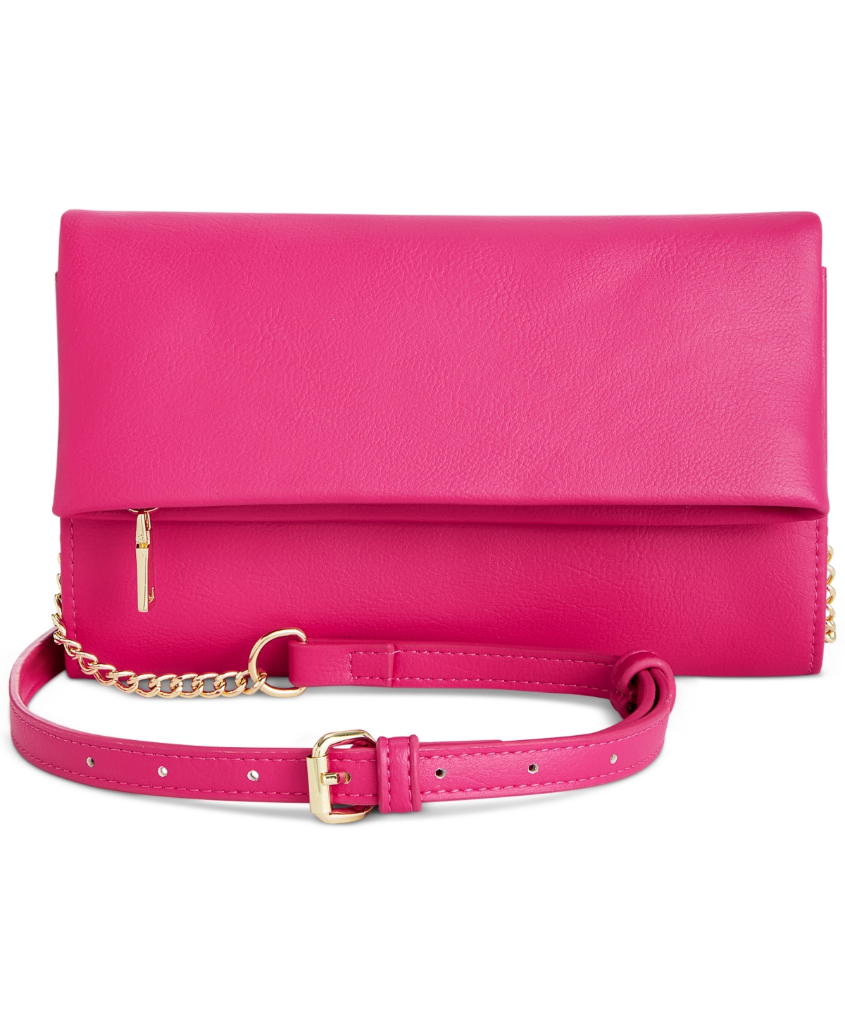 Inc International Concepts Averry Tunnel Convertible Clutch Crossbody, Created For Macy's In Pnk Dragonfruit