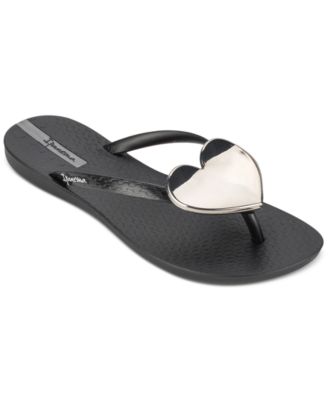 Ipanema - Women's Wave Heart Sparkle Flip-Flop Sandals