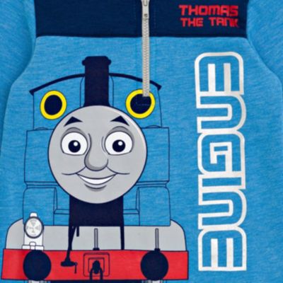 Little Boys Thomas the Tank Engine & Friends Fleece Half Zip Hoodie Toddler|Child