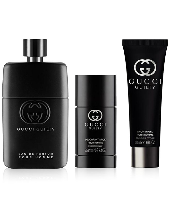 Gucci Men's 3Pc. Guilty Eau de Parfum Gift Set Macy's