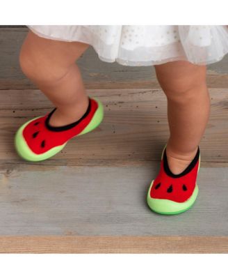 Infant Boy Girl First Walk Sock Shoes Flat Watermelon