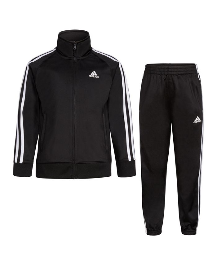 adidas Toddler Boys Tricot Jacket and Jogger Pants, 2-Piece Set - Macy's