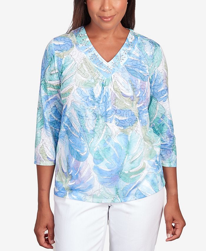 Macys alfred dunner tops 2025