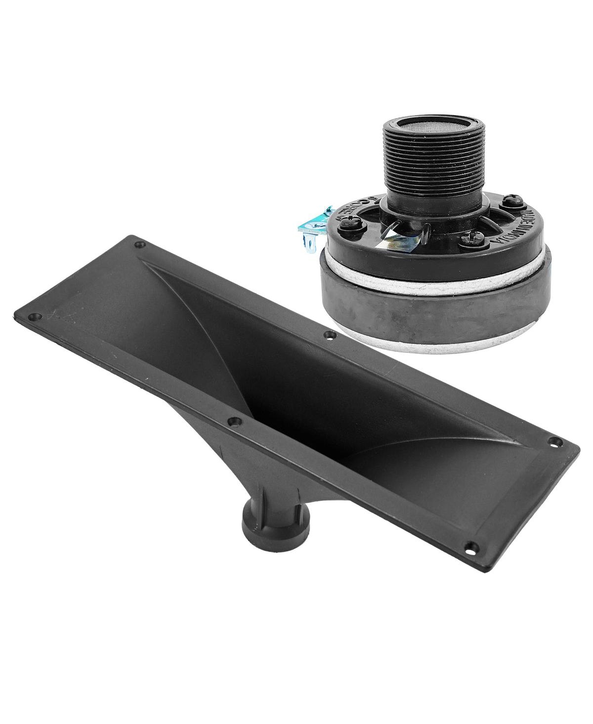 5 Core Horn Speaker Throat Screw On Tweeter Driver Horn 4X10 Inch Rectangle All Weather Directivity Speaker Horn Throat -Hise 4X10 1PC + 5C-D26