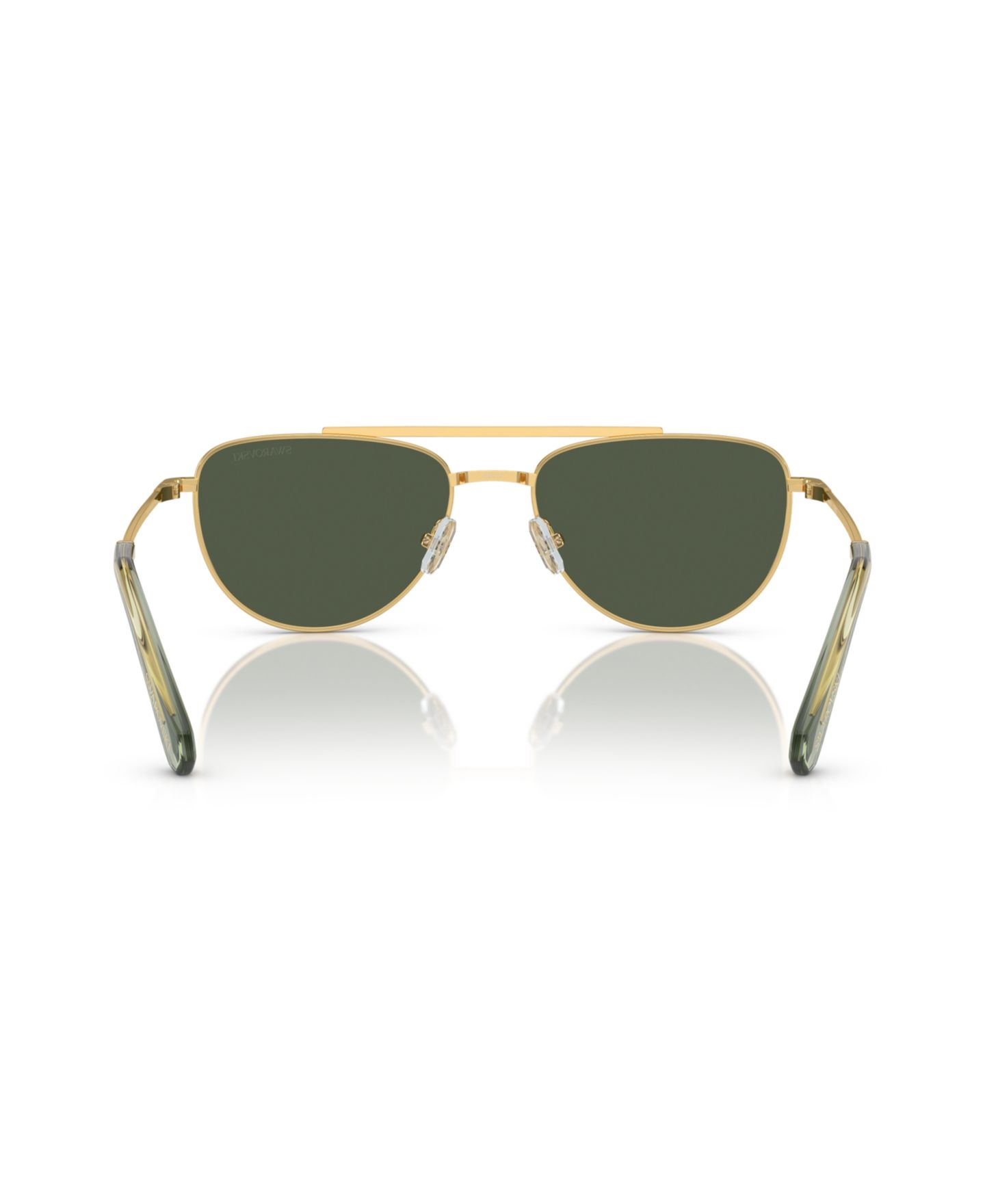 Женские солнцезащитные очки Swarovski Sunglasses SK7007, цвет: Золотой — фото 4