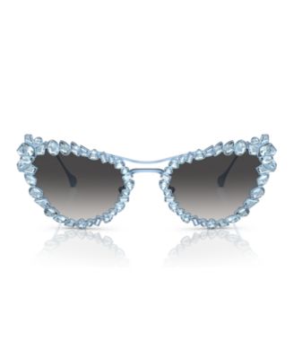Women's Gradient Sunglasses with Crystals clip-on, SK7011