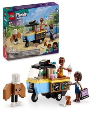 LEGO® Friends 42606 Mobile Bakery Food Cart Toy Building Set with Aliya ...