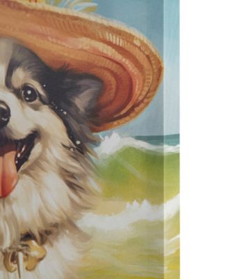 Beach Dogs Chihuahua Canvas Wall Art