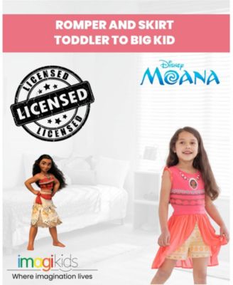 Disney Frozen Girls Romper With Skirt Overlay Toddler |Child