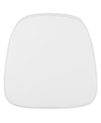 One Piece Soft Fabric Padded Support Chiavari Dining Chair Cushion