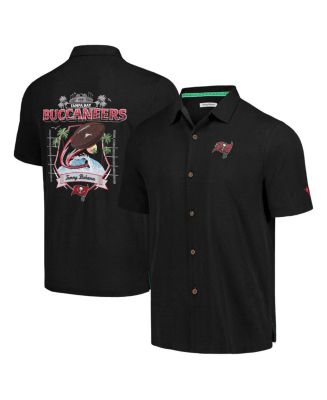 売れ筋商品|||トッミーバハマ シャツ トップス レディース Men's Black Tampa Bay Buccaneers Tidal Kickoff Camp Button-Up Shirt Black mens-navy-tampa-bay-buccaneers