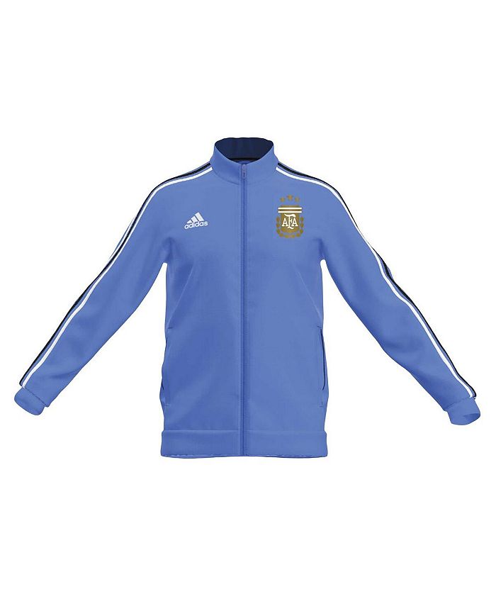 adidas Men's Blue Argentina National Team DNA Full-Zip Track Jacket ...