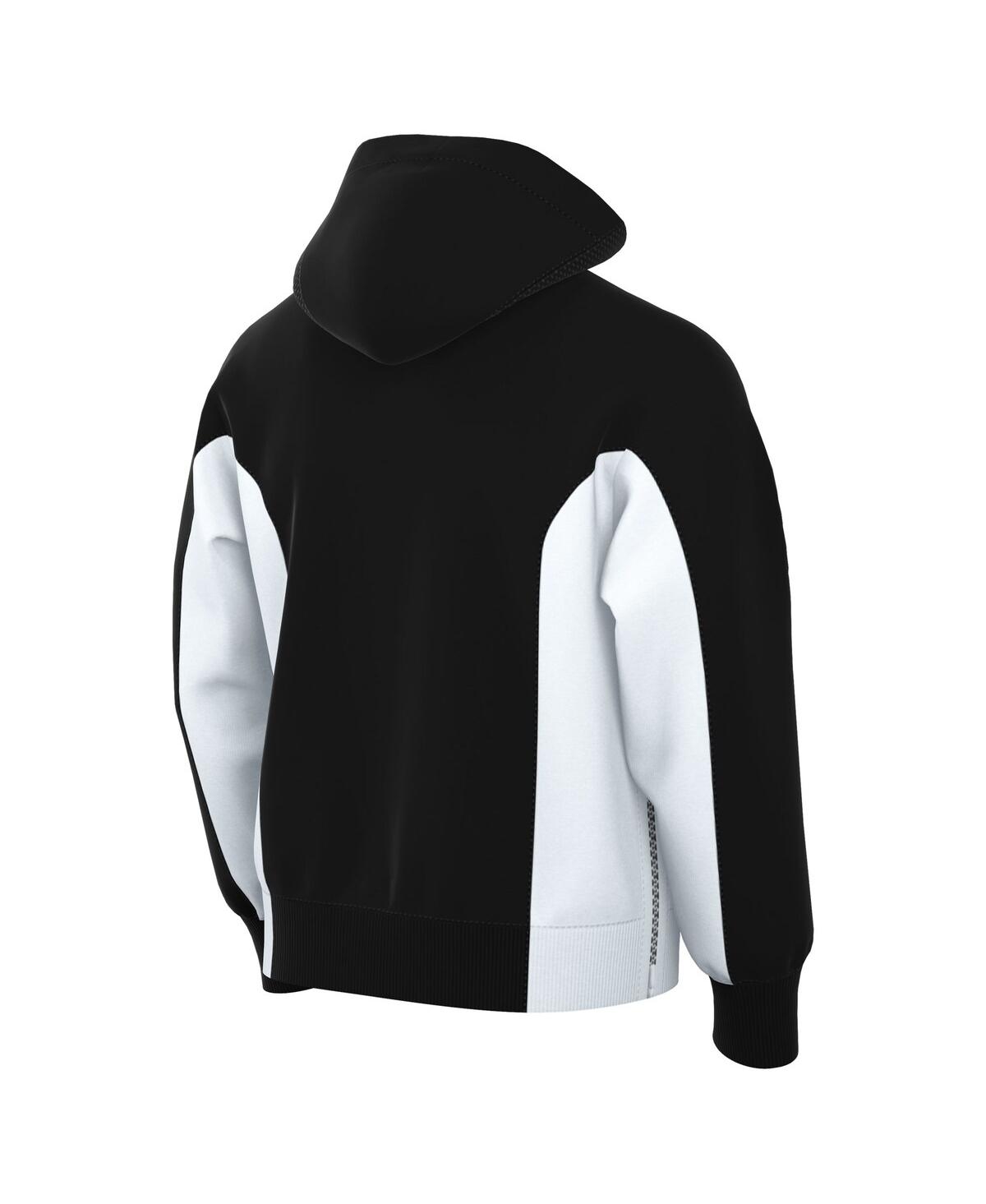 Men's NikeBrooklyn Nets 2023/24 Authentic Showtime Full-Zip Hoodie - Black