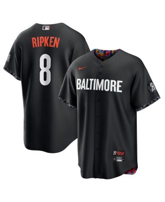 Men's Nike Cal Ripken Black Baltimore Orioles 2023 City Connect Replica ...