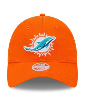 Women's Orange Miami Dolphins Main Core Classic 2.0 9TWENTY Adjustable Hat