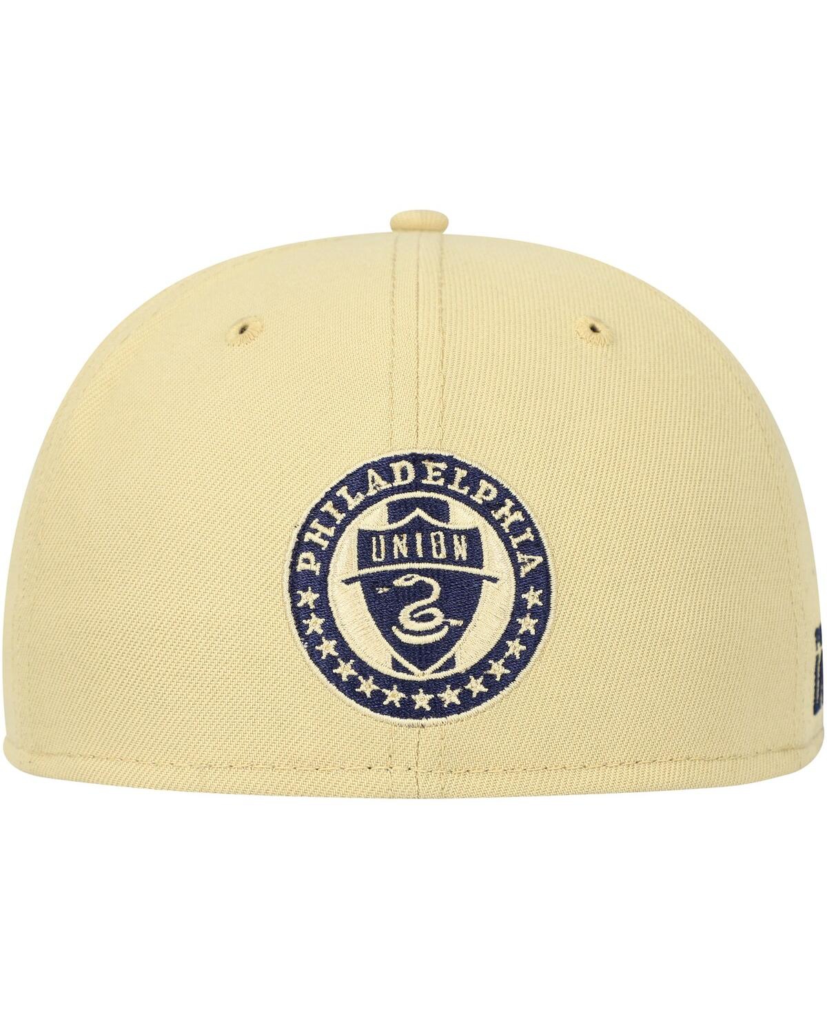 Men's New Era Blue Philadelphia Union Camo Snake 59FIFTY Fitted Hat - Blue