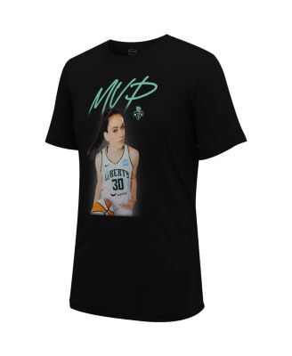 Men's and Women's Breanna Stewart Black New York Liberty 2023 WNBA MVP Player T-shirt