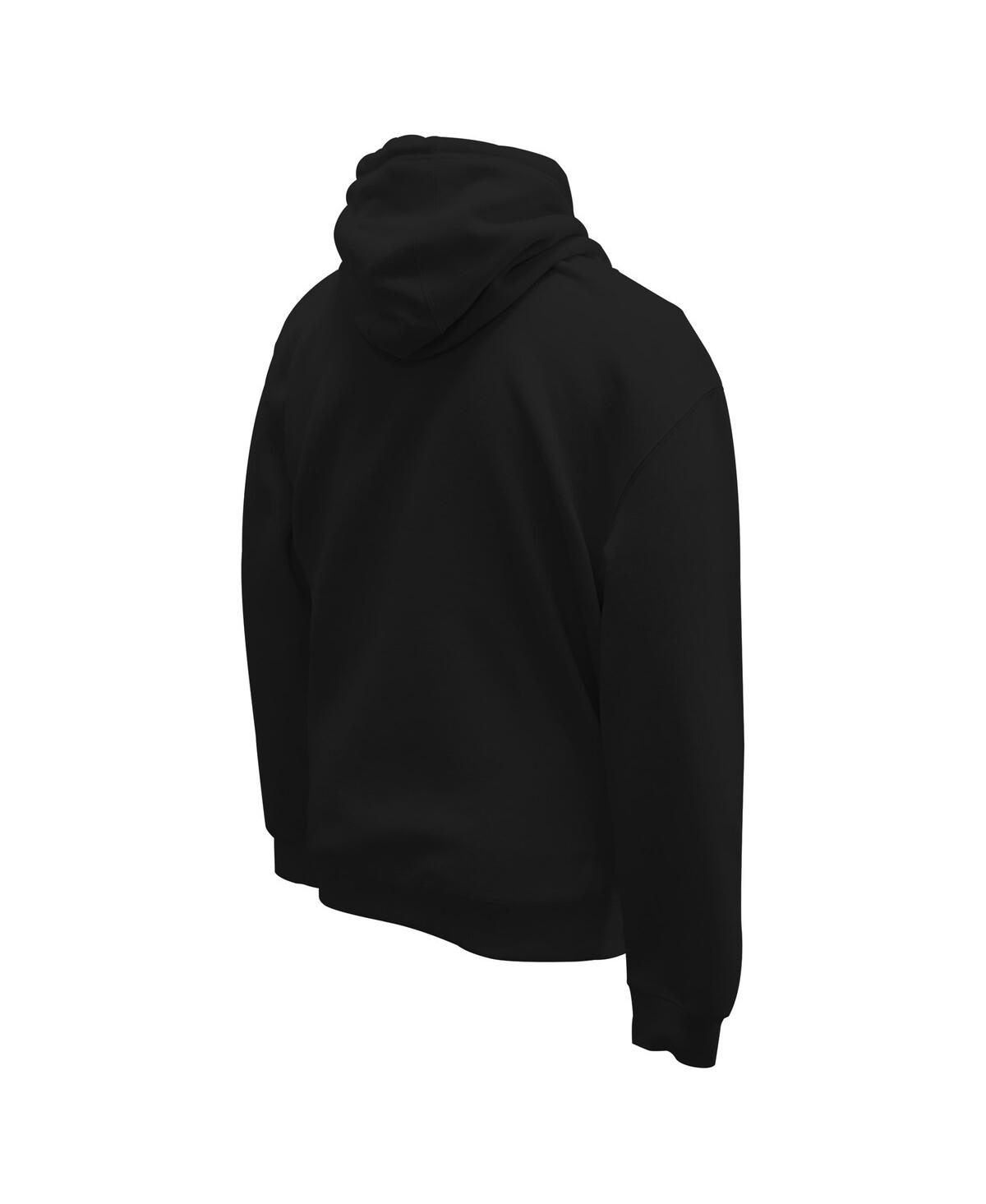 Men's and Women's Stadium EssentialsDistressed New York Liberty Mascot Mania Pullover Hoodie - Black