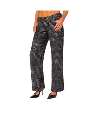 Women's Nyah sequin loose fit jeans