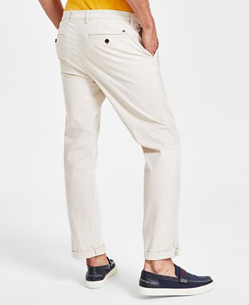 Tommy Hilfiger Men's TH Flex Stretch Regular-Fit Chino Pant - Macy's