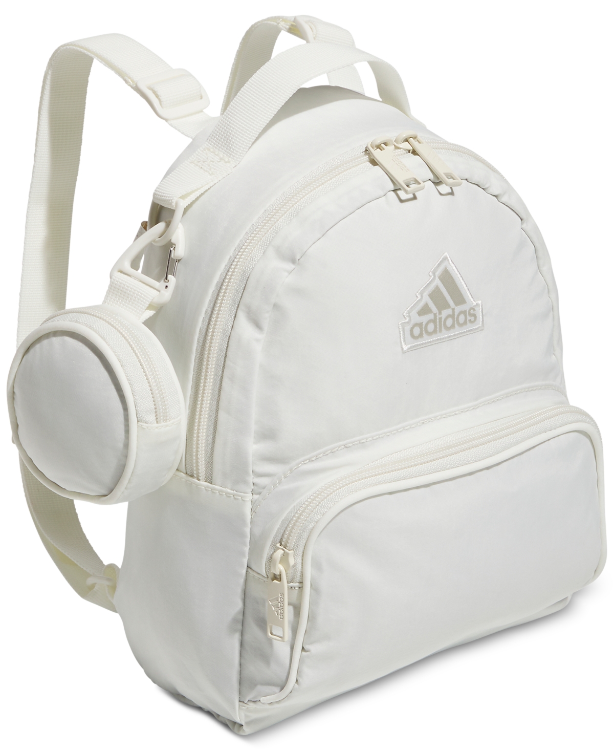 Adidas Originals Women's Must Have Mini Backpack In Off White,putty Grey