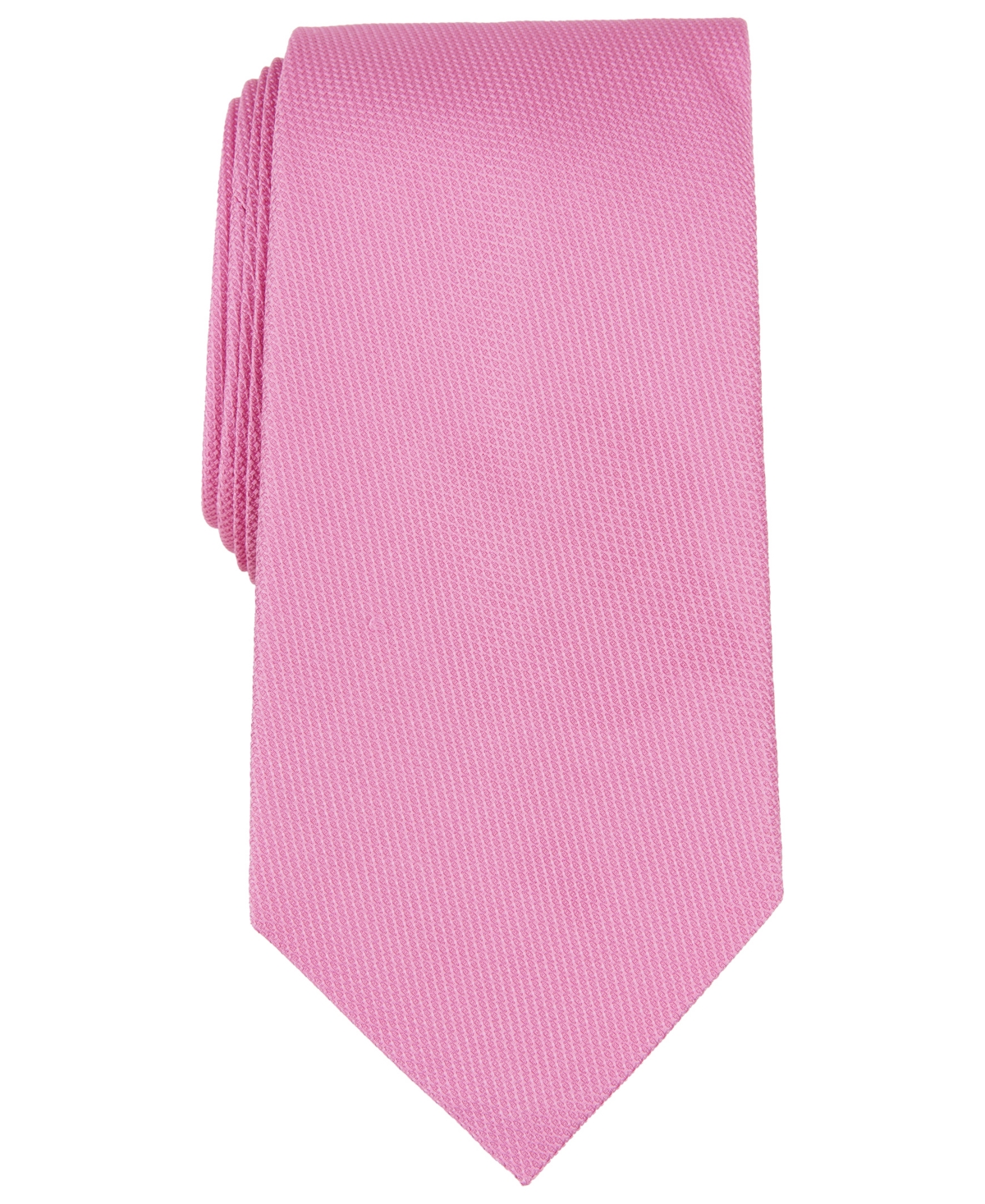 Brooks Brothers B By  Men's Textured Solid Silk Tie In Pink