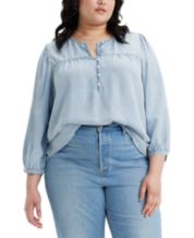 Macys dressy deals tops plus size