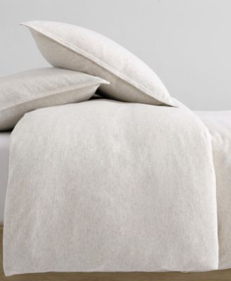 Calvin Klein Melange Jersey 3 Piece Comforter Set, King