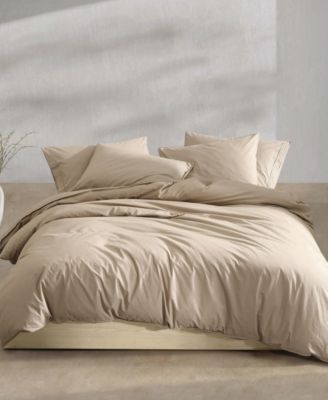 Calvin Klein Washed Percale Cotton Solid Comforter Sets Macy s