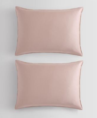 CLOSEOUT! Organic Earth Solid Cotton Sateen 3 Piece Duvet Cover Set, King