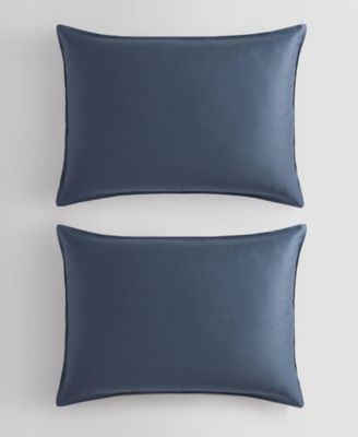 CLOSEOUT! Organic Earth Solid Cotton Sateen 3 Piece Duvet Cover Set, King