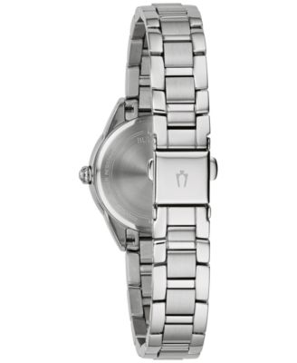Women's Sutton Diamond Accent Stainless Steel Bracelet Watch 28mm