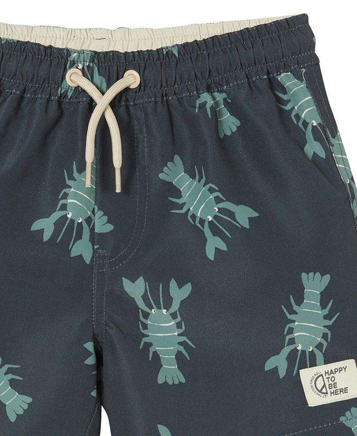 COTTON ON Toddler and Little Boys Bailey Pull On Boardshorts Macy's