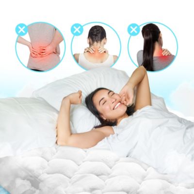 Plush Rayon from Bamboo Mattress Topper - Full