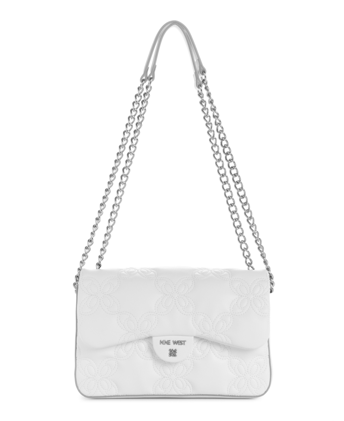 Cosette Flap Convertible Crossbody Bag - White