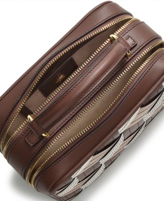 RADLEY London Provence Avenue Small Zip Around Top Handle per donna, in pelle martellata, Limo, S