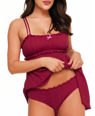 Women's Ophylia Babydoll & Hipster Set