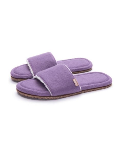 Женские сандалии Feelgoodz Soft Slide Indoor / Outdoor Natural Rubber Sole House, цвет: Сиреневый