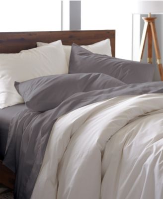 500 Thread Count 100% Cotton Sateen 4-Pc. Sheet Set, Queen