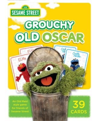 MasterPieces Sesame Street - Grouchy Old Oscar Card Game for Kids